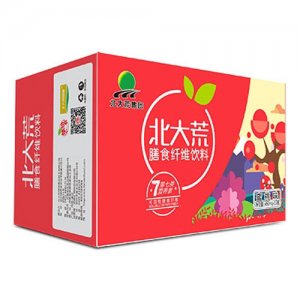 北大荒集团膳食纤维饮料蜜桃味450mlx15瓶