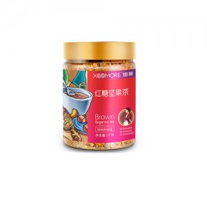 细莫红糖坚果茶