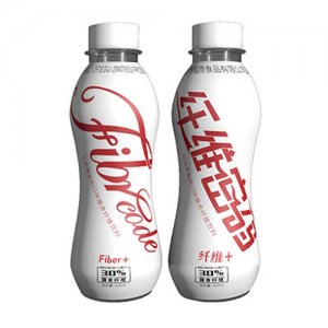 北大荒纤维密码百香果蜜桃口味膳食纤维饮料420ml