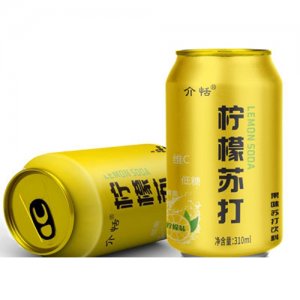 介恬低糖柠檬味苏打