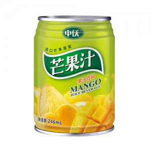 中仸芒果汁饮料246ml
