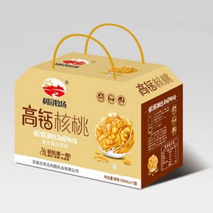 利园牧场高钙核桃手提箱装饮品