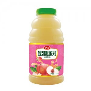 中仸蜜桃派对桃味饮料2.58L