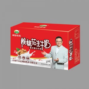 利园牧场核桃花生牛奶饮品