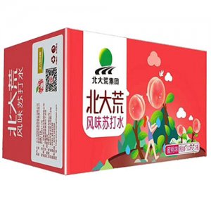 北大荒集团风味苏打水蜜桃味520mlx15瓶