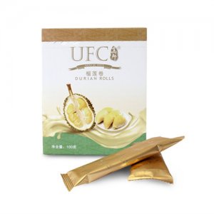 万邦榴莲卷100g休闲食品