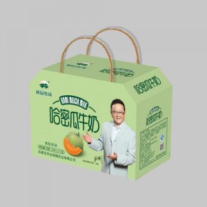 利园牧场哈密瓜牛奶饮品