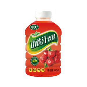 中仸鲜榨山楂汁饮料350ml