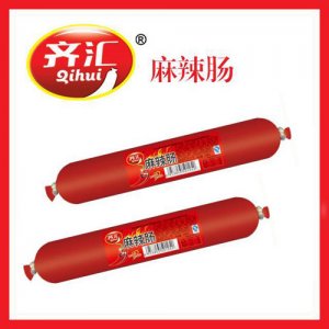 齐汇麻辣肠贴标肠