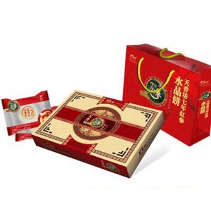 天香坊7年红参水晶饼吉祥