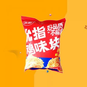 吮彩吮指鸡味块香辣80gx10x8中包