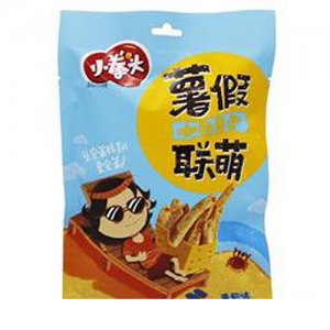 小拳头薯假联盟咖脆薯条番茄味