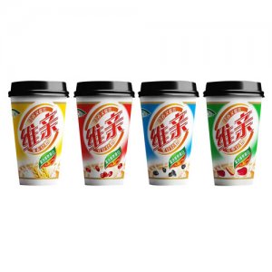 维亲豆奶杯装x4