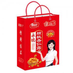 纯旺核桃杏仁露红袋饮品