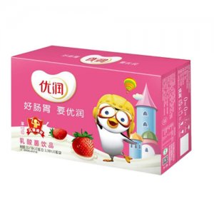优润乳酸菌草莓味箱