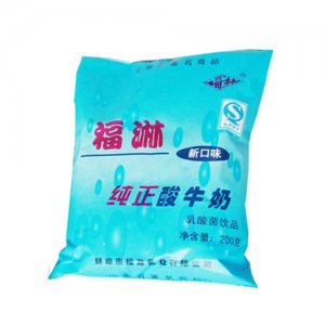 福淋新口味纯正酸牛奶