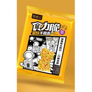 豫德元食力脆星际干脆面香辣蟹味56g
