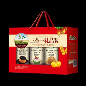 维亲三合一礼品装（豆奶粉、燕麦片、黑芝麻糊）600g