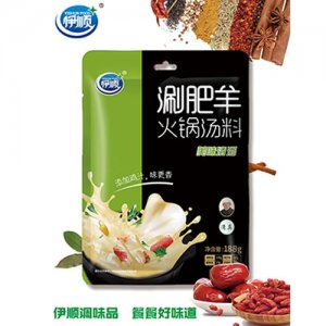 伊顺188g骨汤火锅汤料美味清汤