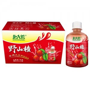 北大荒野山楂山楂果汁饮料350mlx15瓶
