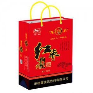 纯旺红枣枸杞手提袋饮品