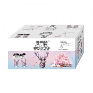 鹿角巷蜜桃乌龙牛乳茶123gx20杯