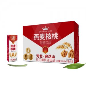 完达山贝兰德燕麦核桃谷物饮品标箱