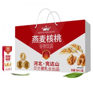 完达山贝兰德燕麦核桃谷物饮品木盒礼盒
