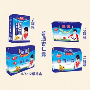 纯旺普通杏仁露8 6 12罐礼盒饮品