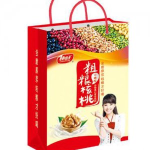 纯旺粗粮核桃手提袋
