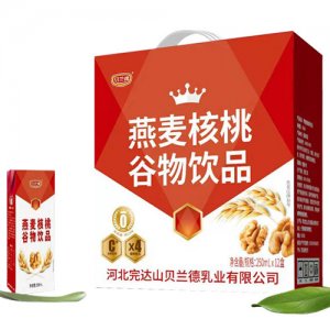 完达山贝兰德燕麦核桃谷物饮品竖提礼盒
