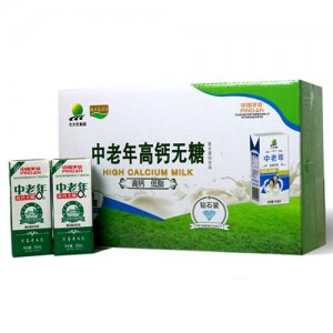 北大荒中老年高钙无糖复合蛋白饮品礼盒