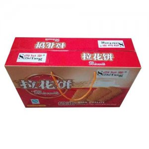 四知堂拉花饼奶油味礼盒装