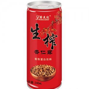 露美达生榨杏仁露240ml饮品