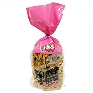 小拳头酱焗黑面小麻花番茄味休闲零食
