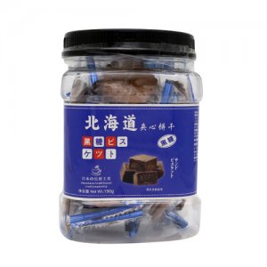 鹿角巷北海道黑糖夹心饼干150g
