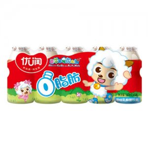 优润草莓味乳酸菌饮品100mlX5