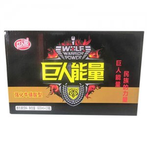 巨人能量牛磺酸维生素饮料600mlx15