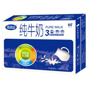 完达山纯牛奶饮品普箱