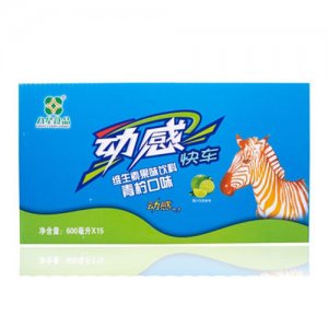 八星食品维生素果味饮料青柠口味600mlX15