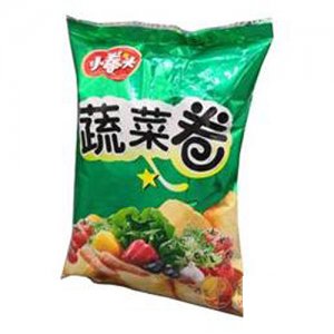 小拳头蔬菜卷膨化食品袋装