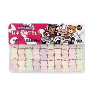 鹿角巷特浓卡通牛奶片混合味200g