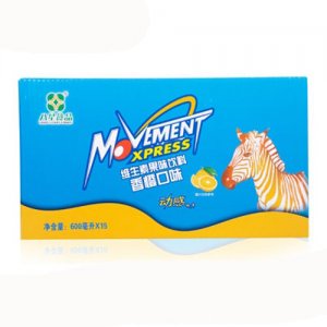 八星食品维生素果味饮料香橙口味600mlX15