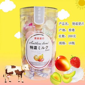 鹿角巷特浓奶片200g