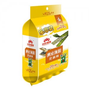 欢乐禧禧芝麻夹心海苔5gx4包