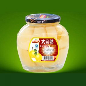 味品果园糖水梨罐头888g