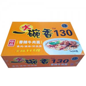 中旺面馆一碗香130香辣牛肉面