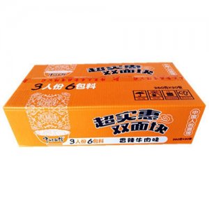 中旺面馆香辣牛肉味方便面