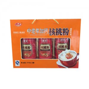 庆文中老年加钙核桃粉