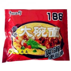 三太子188红烧牛肉面袋装